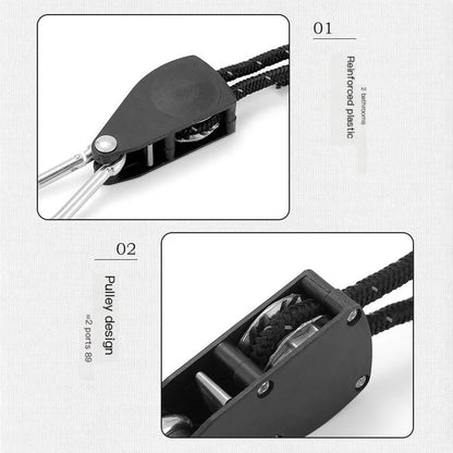 🔥Hot for School🪢Portable Adjustable Fix Camping Rope🌳