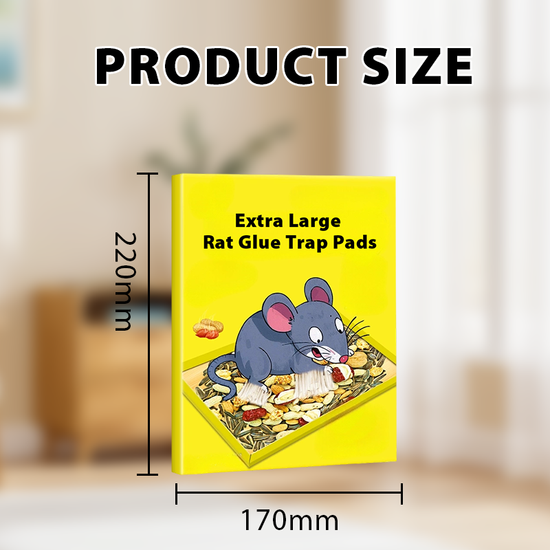 🔥Buy 1 Get 1 Free⚡Limited-time offer📢Extra Large Rat Glue Trap Pads