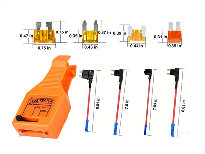 🔧⚡ Fuse tester & extractor – 2-in-1, adjustable, easy blown fuse detection!