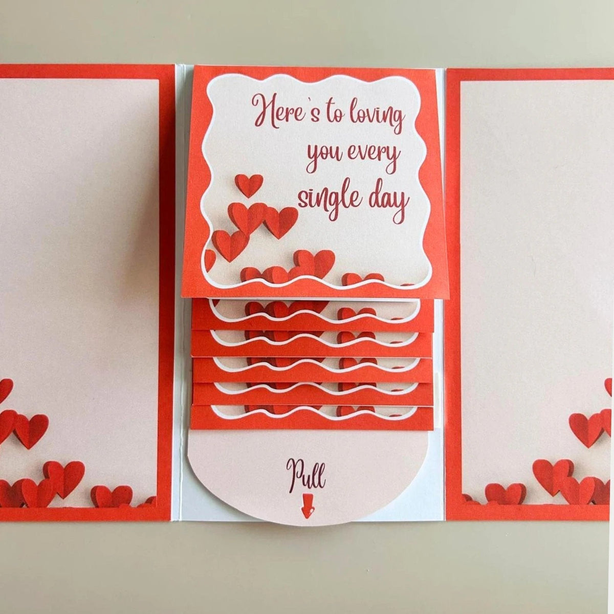 ⏳BUY 1 GET 2 FREE Today!! 🎂✨ Handmade Waterfall Birthday Gift Card Booklet🎁💖