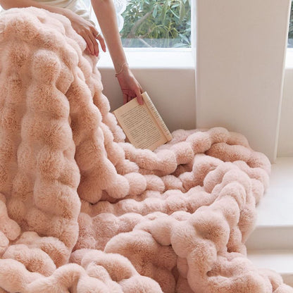 ☁️Wrap Yourself in Comfort | Luxury Double-Sided Soft Fluffy Blanket🎁 Super Fluffy Soft Blanket