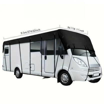 🎃Halloween Deal 50% OFF!🚐Caravan & Motorhome Roof Cover – 210D Oxford with Secure Adjustable Straps
