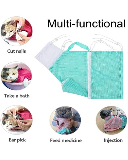 (🔥HOT SALE NOW-50% OFF )🐱Multi-functional Pet Grooming Bath Bag