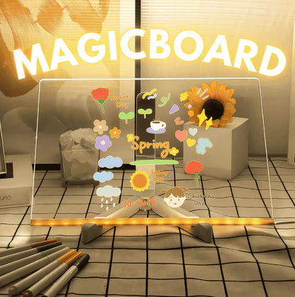✨LAST WEEK SPECIAL PRICE: ￡13.99!!⏳🎨Luminous Led Drawing Board For Children