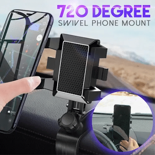 🔥1200 Degree Rotation Universal Car Dashboard Phone Holder