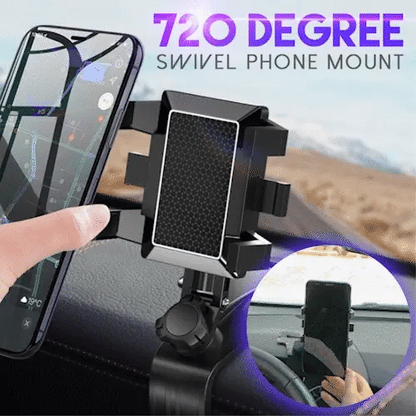 🔥1200 Degree Rotation Universal Car Dashboard Phone Holder