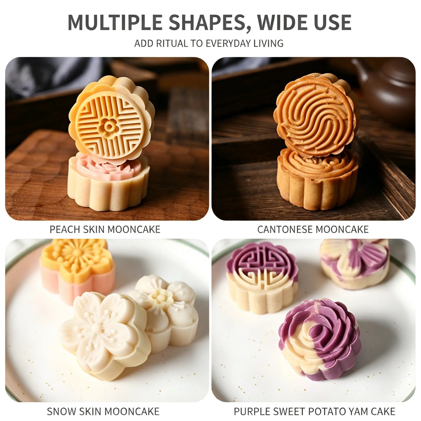 🥳2026 HOT SALE🥳💞50K+ SOLD! 🥧✨ 50% OFF!💥Creative Double-Ended Pastry Mold