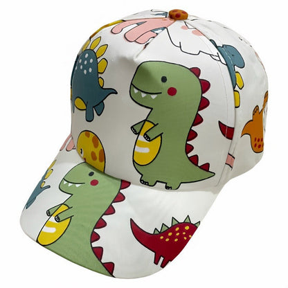 🔥🎁NEW ARRIVAL 50% OFF🔥Adjustable Kids Cap With Dinosaur Print