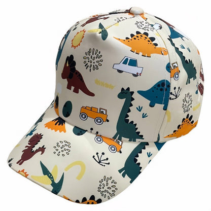 🔥🎁NEW ARRIVAL 50% OFF🔥Adjustable Kids Cap With Dinosaur Print