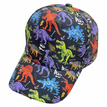 🔥🎁NEW ARRIVAL 50% OFF🔥Adjustable Kids Cap With Dinosaur Print