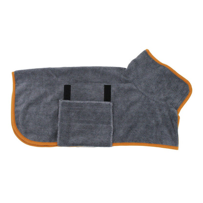 🐶🐾LAST DAY SALE 49% OFF💦 Super Absorbent Quick-drying Pet Dog Bathrobe