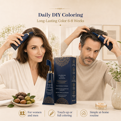 ⏳🔥LIMITED-TIME 50% OFF! ⏰Herbal Hair Dye Comb for Home Use💇‍♀️