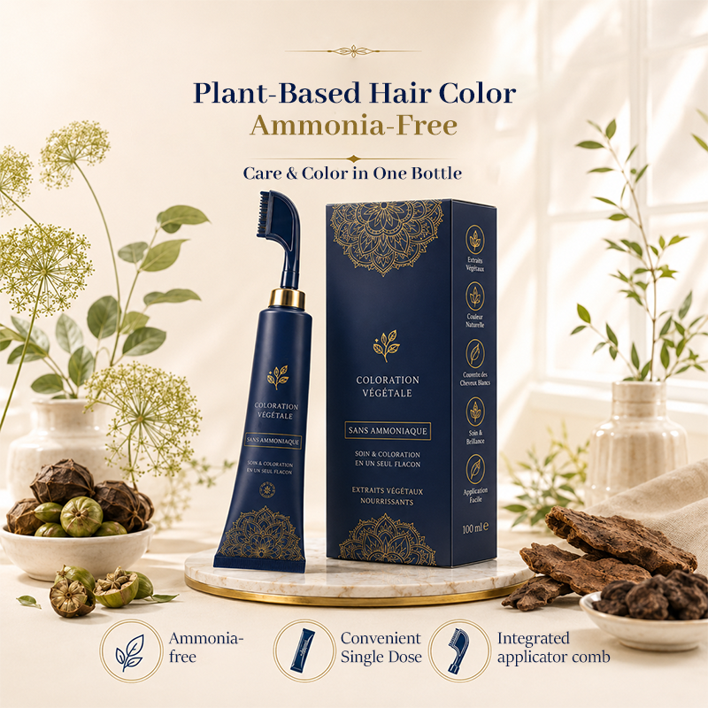 ⏳🔥LIMITED-TIME 50% OFF! ⏰Herbal Hair Dye Comb for Home Use💇‍♀️
