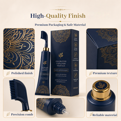 ⏳🔥LIMITED-TIME 50% OFF! ⏰Herbal Hair Dye Comb for Home Use💇‍♀️