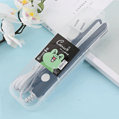 💇Professional 2-in-1 ceramic curling iron – 30-second fast heating, intelligent temperature control for healthy hair