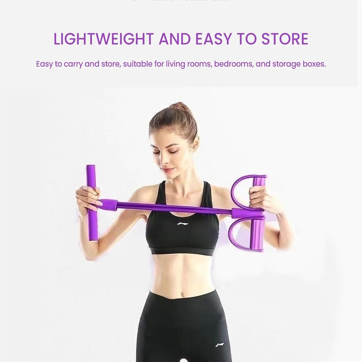 🦵 50% OFF NOW! 🚴 8-Tube Pedal Resistance Device – Full-Body Workout, Adjustable & Home Fitness 🏋️
