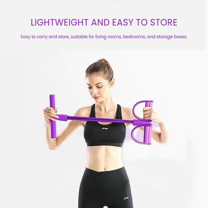 🦵 50% OFF NOW! 🚴 8-Tube Pedal Resistance Device – Full-Body Workout, Adjustable & Home Fitness 🏋️