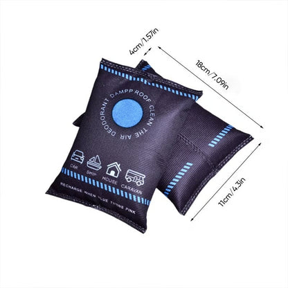 🏆 Last Day Special Price £9.99! ❄️Buy 1 Get 1 Free🎁Dehumidification Bag Desiccant|Reusable Moisture Absorber with Color-Changing Indicator