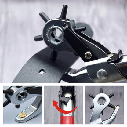 Leather Belt Hole Puncher 🔩 Punch, Adjust & Go – A Tailored Fit in Seconds ✨