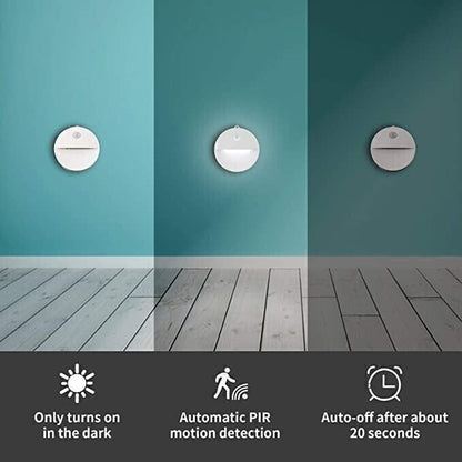 💡50% OFF NOW! Magnetic Wireless LED Motion Sensor Night Light – Eye-Caring Flicker-Free Cabinet Lamp, Rechargeable Stick-On Night Light for Bedroom, Staircase, Closet & Emergency