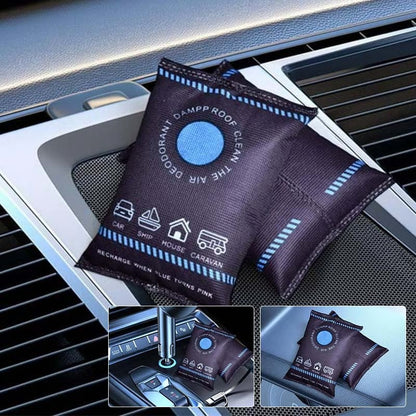 🏆 Last Day Special Price £9.99! ❄️Buy 1 Get 1 Free🎁Dehumidification Bag Desiccant|Reusable Moisture Absorber with Color-Changing Indicator