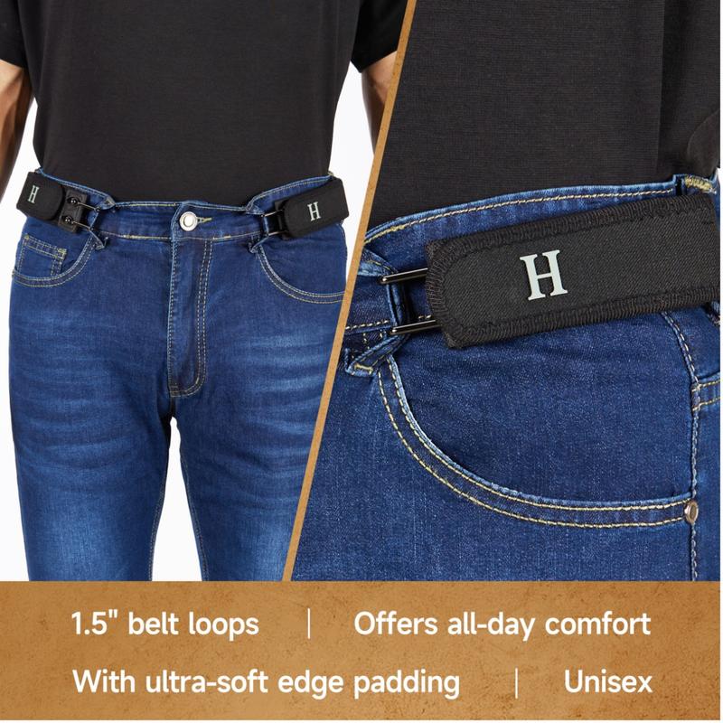 🏆 Last Day Special Price £9.99 ! Tactical Metal Hook Elastic Belt (Unisex)