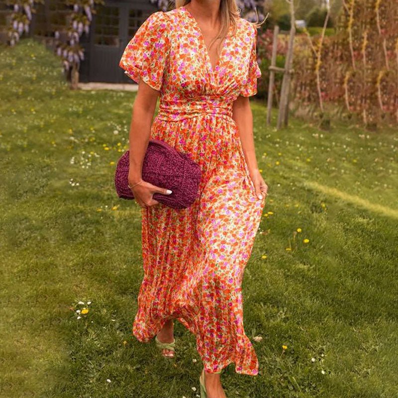 💐 Special sale 50% OFF🌸Women's Sweet Vintage Floral Dress