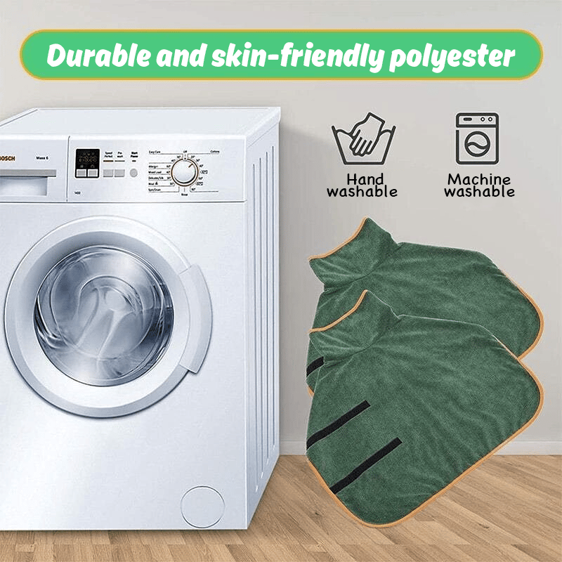 🐶🐾LAST DAY SALE 49% OFF💦 Super Absorbent Quick-drying Pet Dog Bathrobe