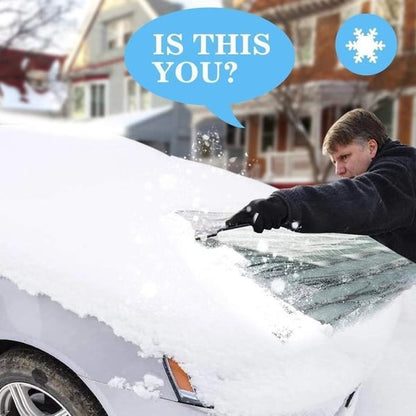 ❄️ Magnetic Car Windshield Cover: All-Season, Waterproof 4-Layer, Snow & Sun Shield, Reflective