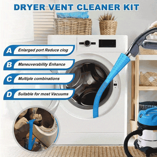 🌬️ LAST DAY SALE 50% OFF✨Detachable Dryer Vent Cleaning Kit