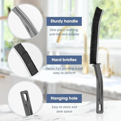 🥳2026 HOT SALE🥳💞50K+ SOLD! 🧹✨ 50% OFF! Gap Brush with Hard Bristles – Cleans dirt from cracks & dead corners. Durable PP bristles, ergonomic handle – perfect for kitchen, bathroom & furniture gaps! 🏠💪
