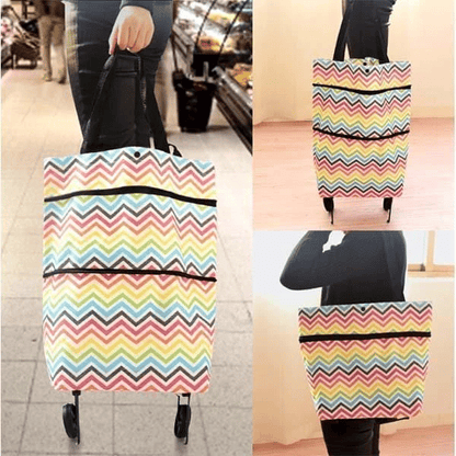 🔥HOT SALE 50% OFF🔥2-in-1 Shopping Bag Foldable Green Bag
