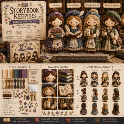 🎁Last Day:69% OFF🧵 Tiny Worlds Collection – Patchwork DIY Kit Series