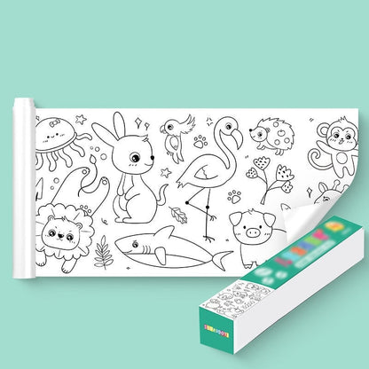 🎁🎁The best gift for kids🎁🎁 - Children's Drawing Roll