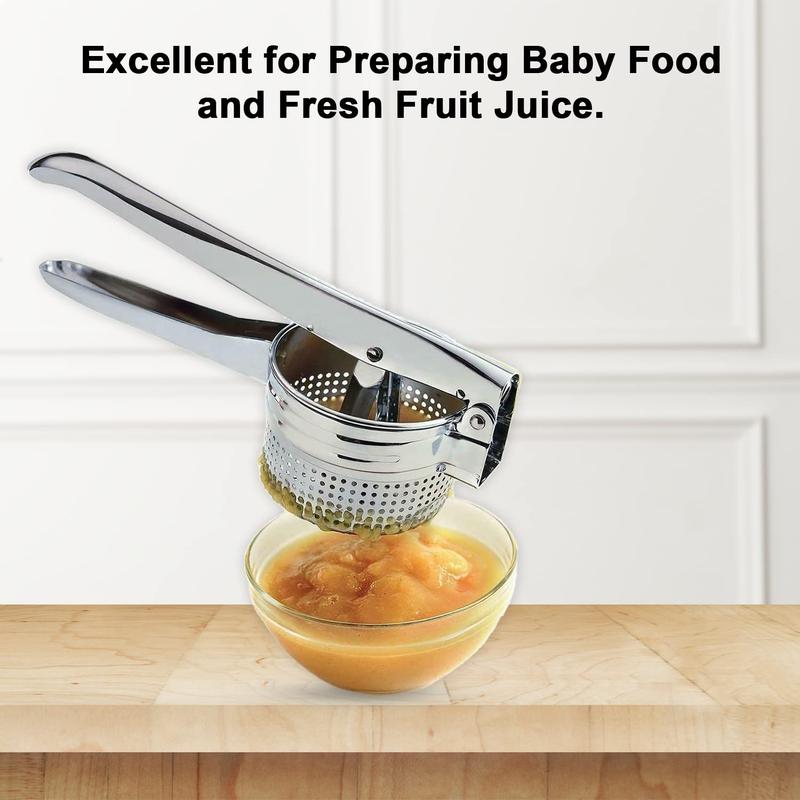 📢📢49%  OFF !! ⏰AEX Multifunctional Stainless Steel Potato, Juice & Food Press