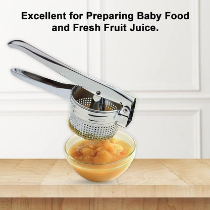 📢📢49%  OFF !! ⏰AEX Multifunctional Stainless Steel Potato, Juice & Food Press