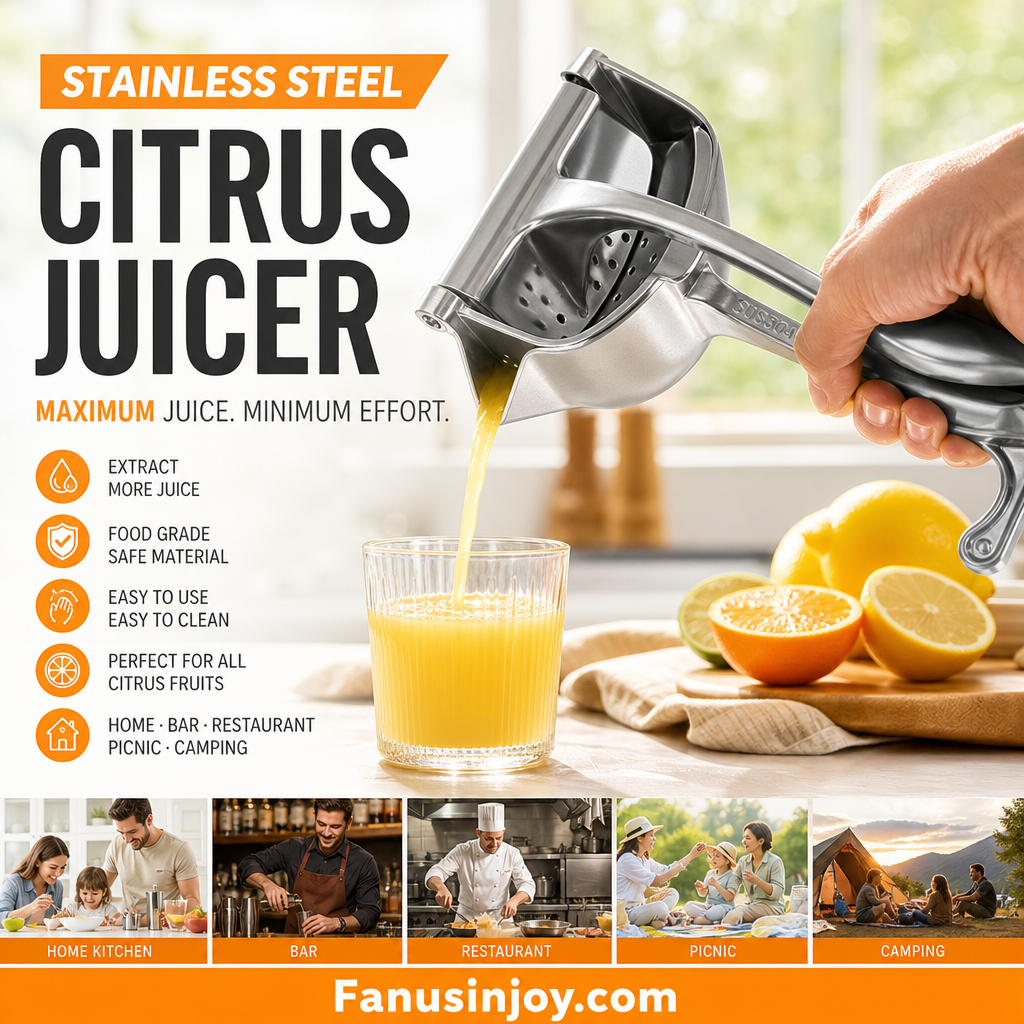 ⚡【Stainless Steel Juicer】— 50% OFF Flash Sale! Blend a “Vitamin Tornado” in 30 Seconds! 🍹🔥