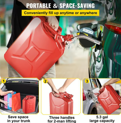📢📢50% OFF !! ⏰Stainless Steel Jerrycan Pouring Spout⛽