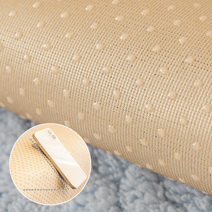 Solid Color Cotton Velvet Sofa Cover, Quilted Simple Modern Sofa Cover, Anti-Slip Sofa Cushion Cover for Home Living Room & Bedroom