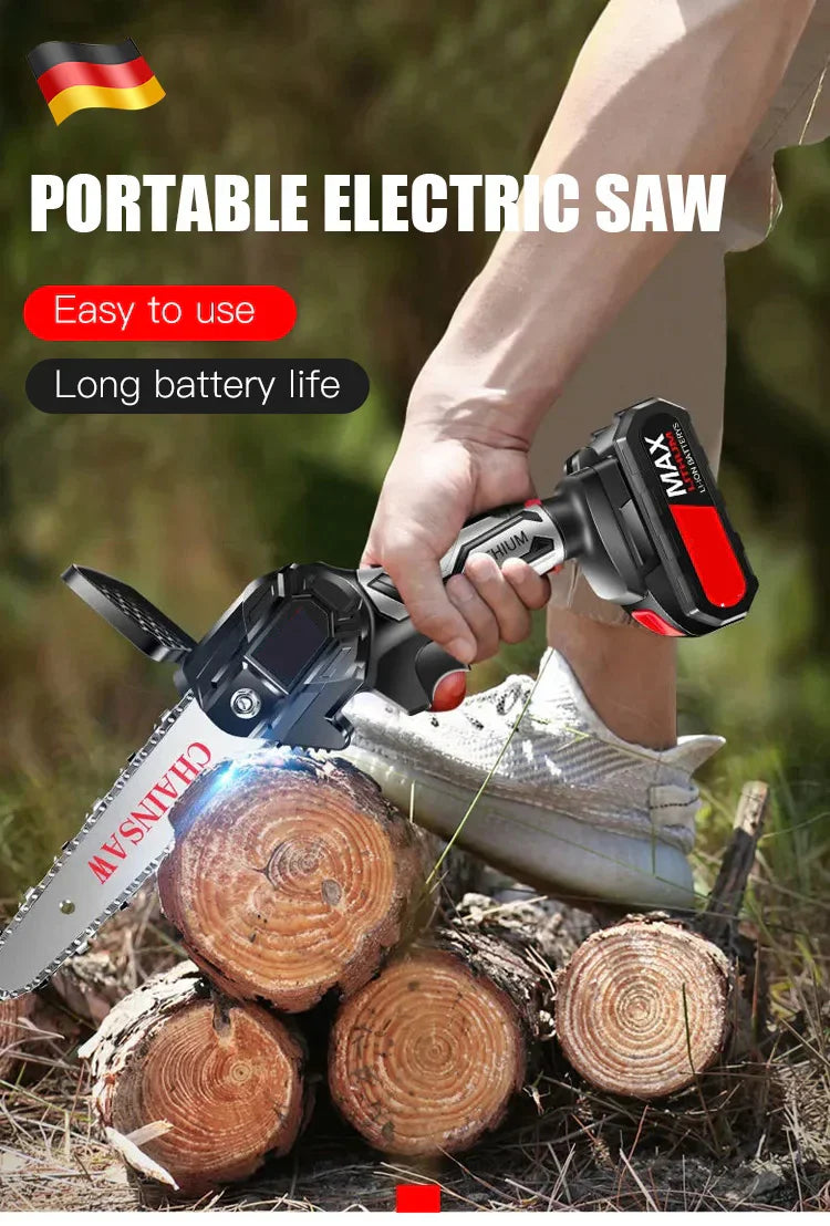 🔥spedizione gratuita 🔥Motosega potente e portatile con una sola mano