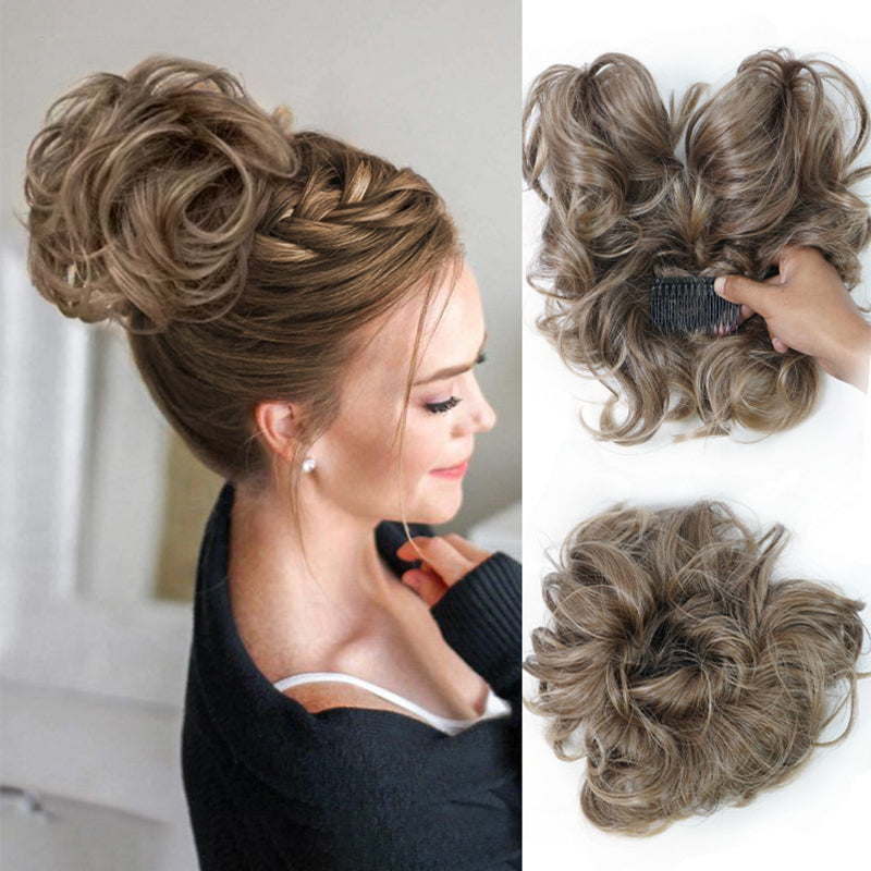 🌸 50% OFF NOW! 🌸Messy Side Comb Clip In Bun Hair Accessory