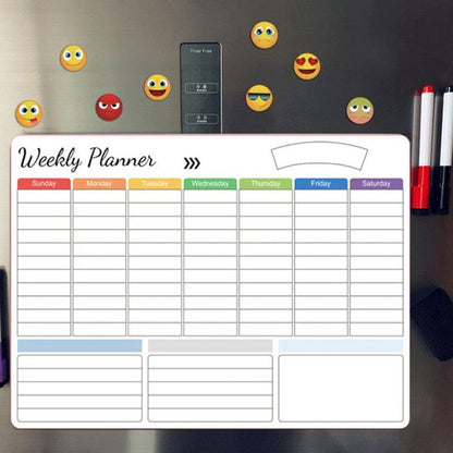 🗓️🧲50% OFF! 🔥Magnetic Erasable Calendar Set