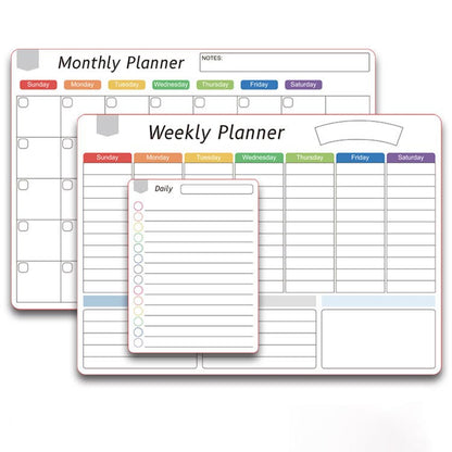 🗓️🧲50% OFF! 🔥Magnetic Erasable Calendar Set