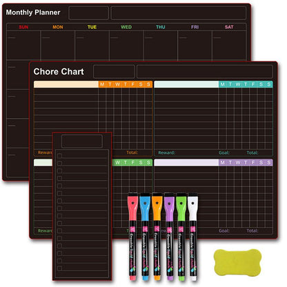 🗓️🧲50% OFF! 🔥Magnetic Erasable Calendar Set