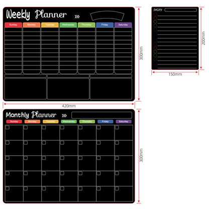 🗓️🧲50% OFF! 🔥Magnetic Erasable Calendar Set