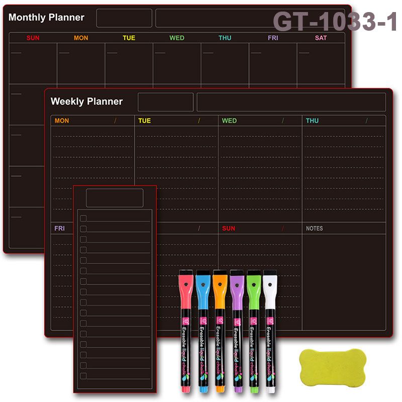 🗓️🧲50% OFF! 🔥Magnetic Erasable Calendar Set