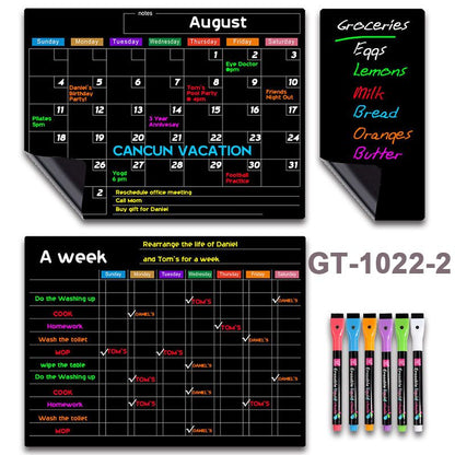 🗓️🧲50% OFF! 🔥Magnetic Erasable Calendar Set