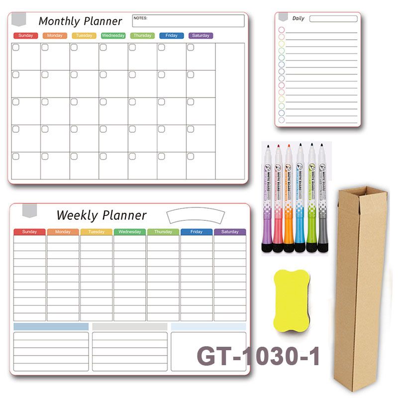 🗓️🧲50% OFF! 🔥Magnetic Erasable Calendar Set