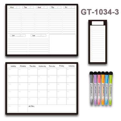 🗓️🧲50% OFF! 🔥Magnetic Erasable Calendar Set