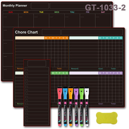 🗓️🧲50% OFF! 🔥Magnetic Erasable Calendar Set